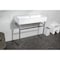 Kingston Brass 39 Porcelain Console Sink with Stainless Steel Legs, WhitePolished Chrome VPB3917H1ST - alternate 4